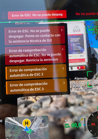 Error ESC 3