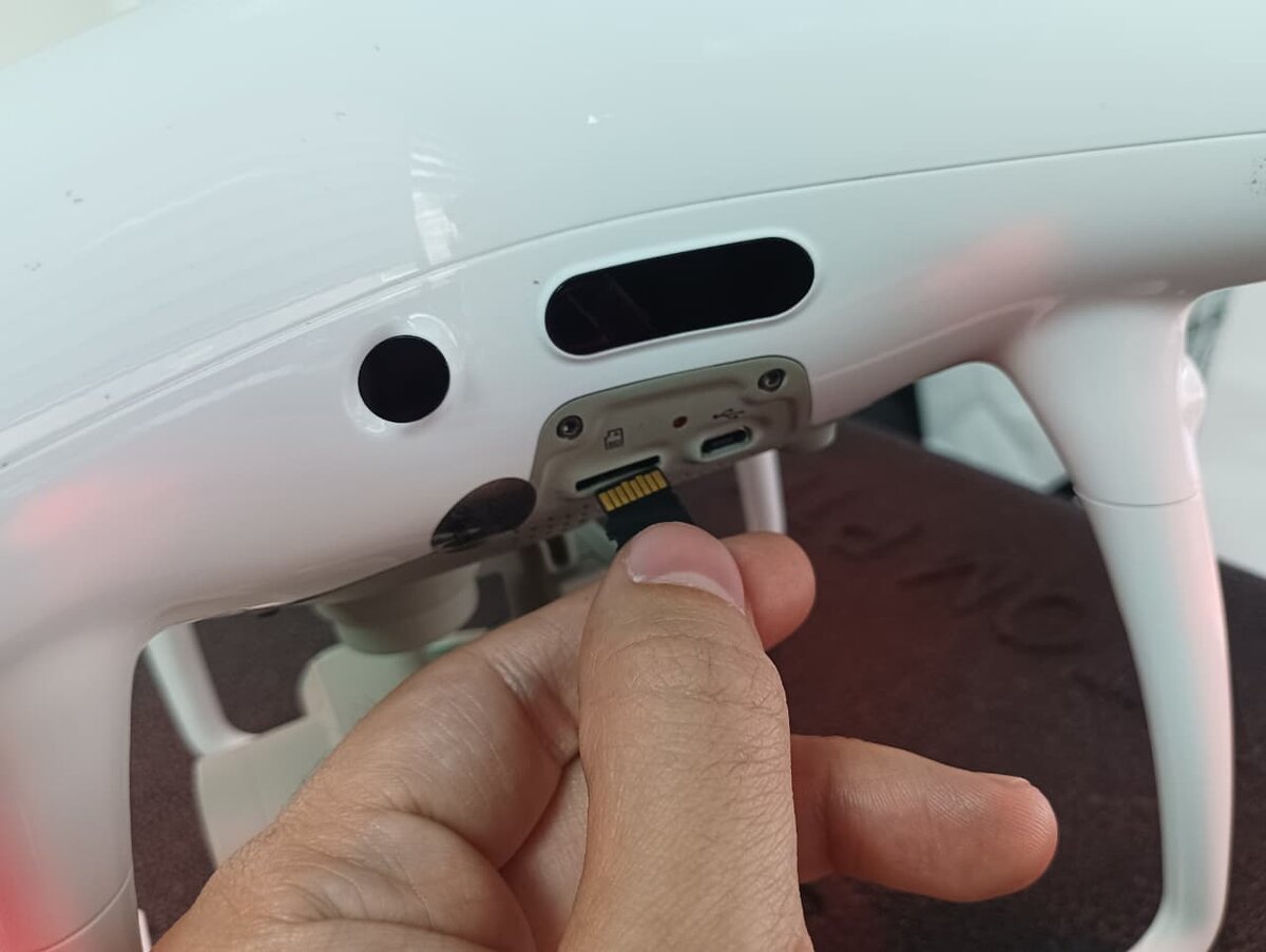 Inserción en dron