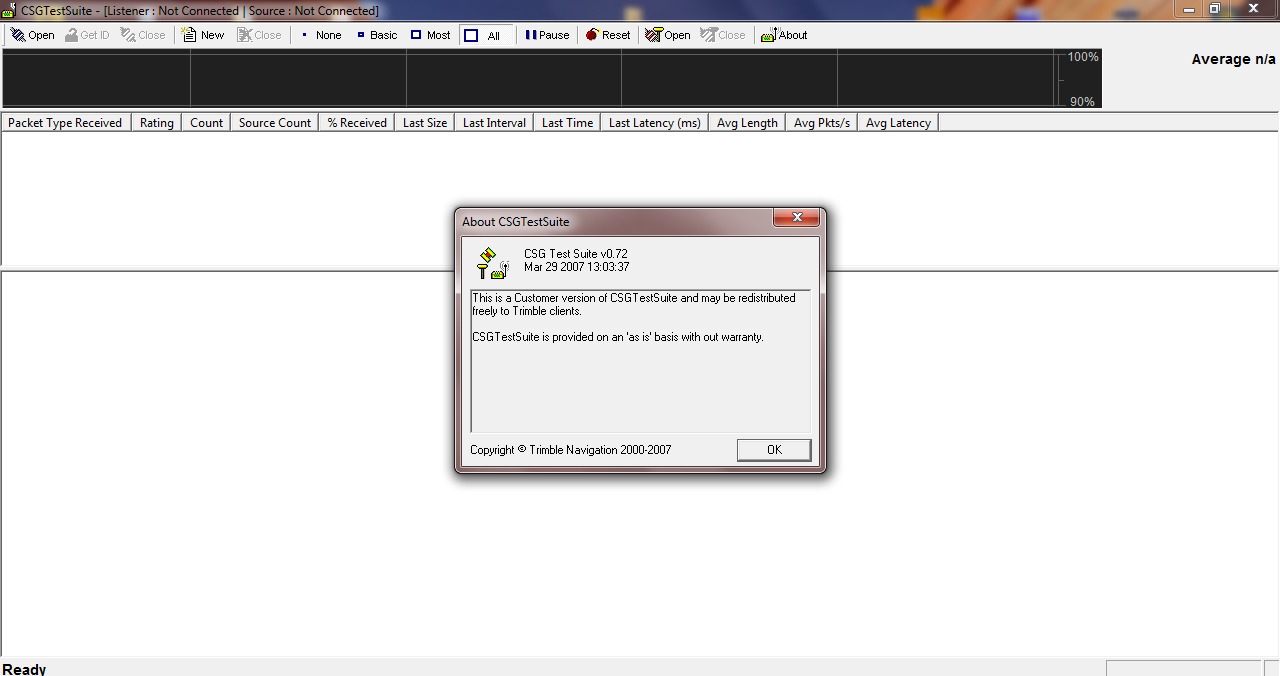 CSG Test Suite Windows 7